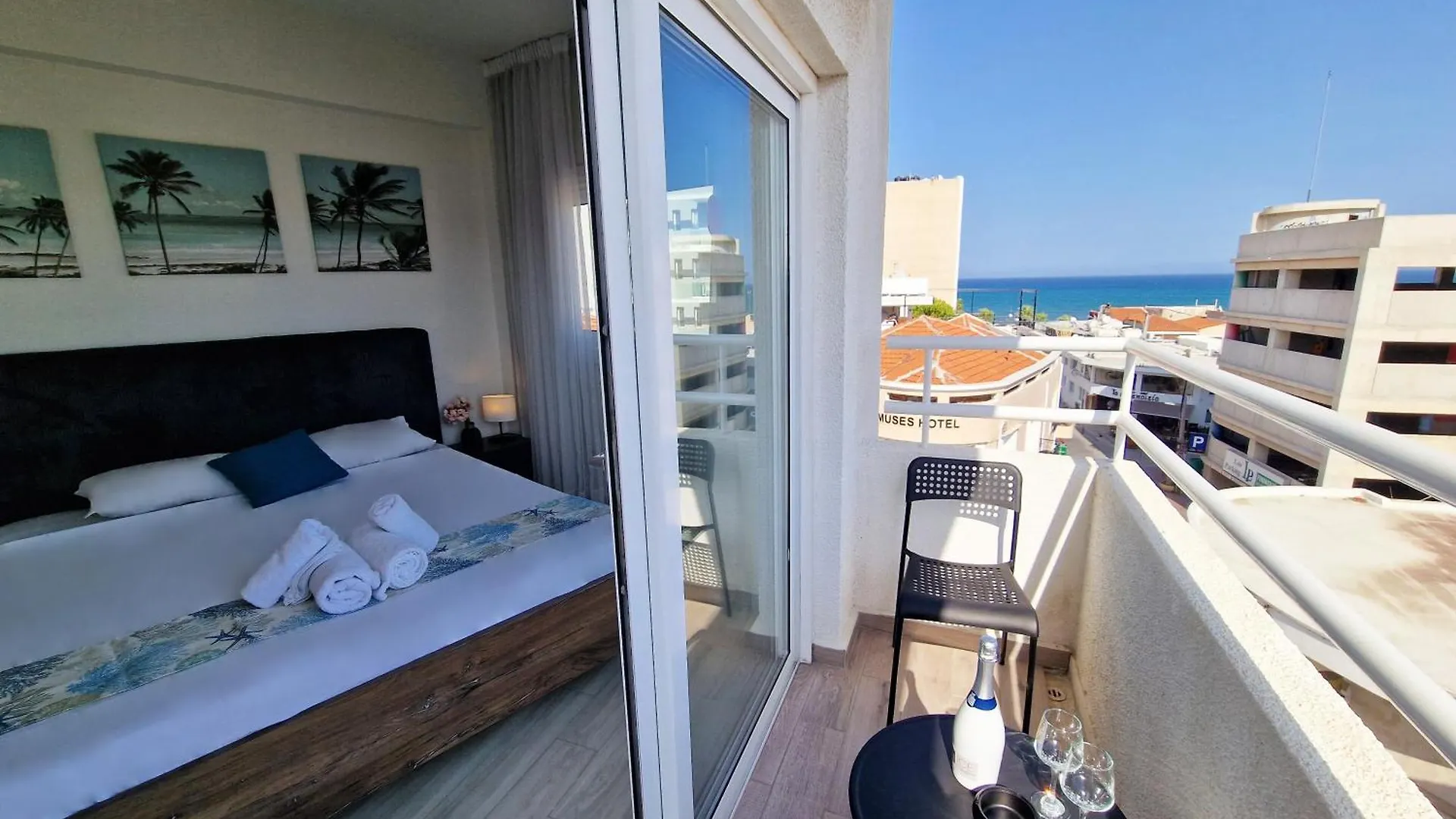 Kitieos Central Apartment With Sea View Larnaca